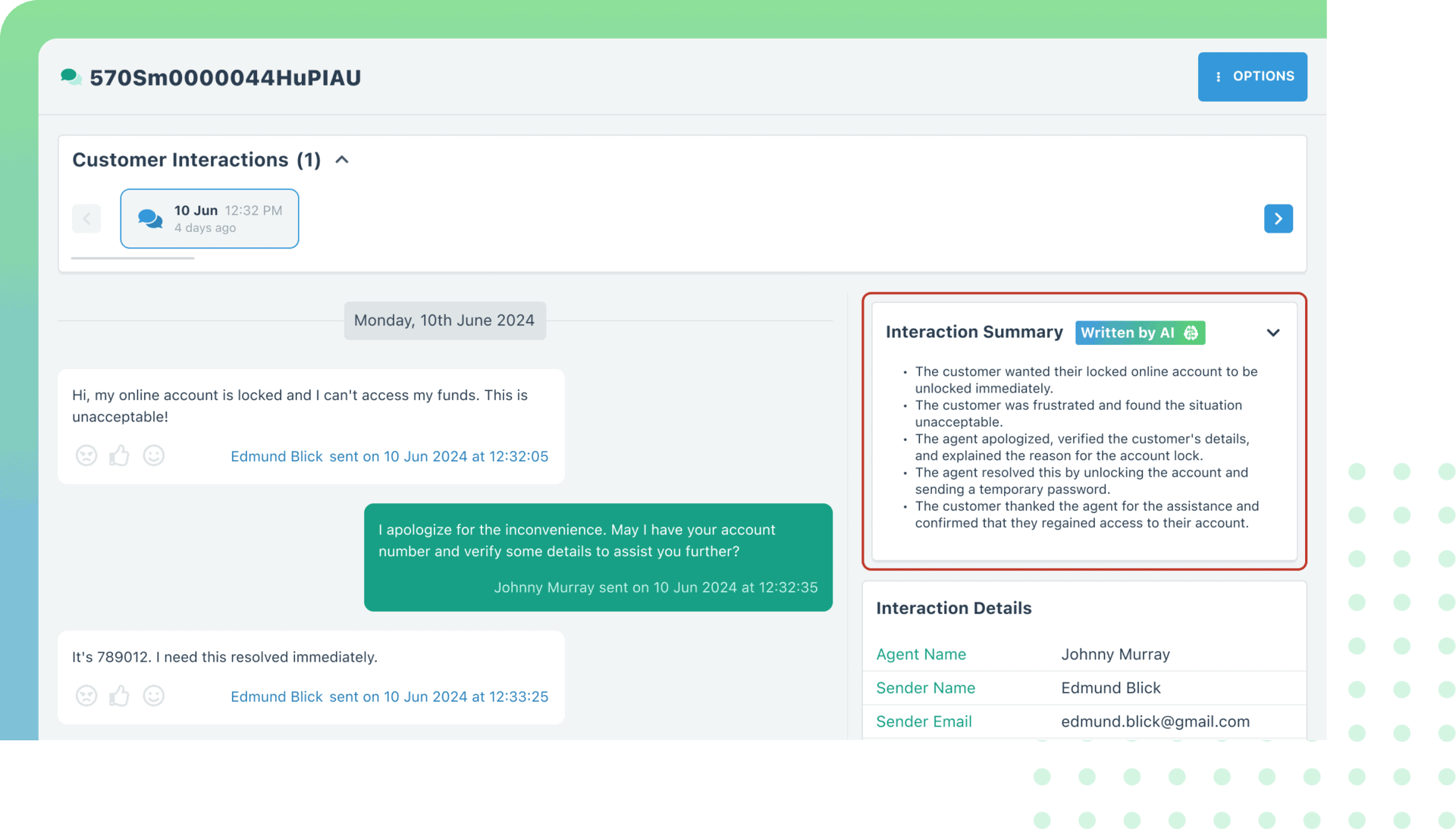 AI-Powered Interaction Summaries are now available in EdgeTier 2 AI-Powered Interaction Summaries are now available in EdgeTier