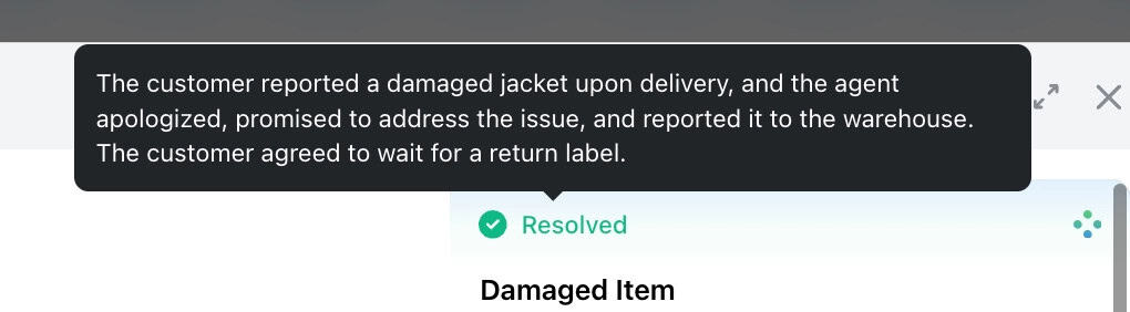 See the 'Why' Behind Every Resolution Status